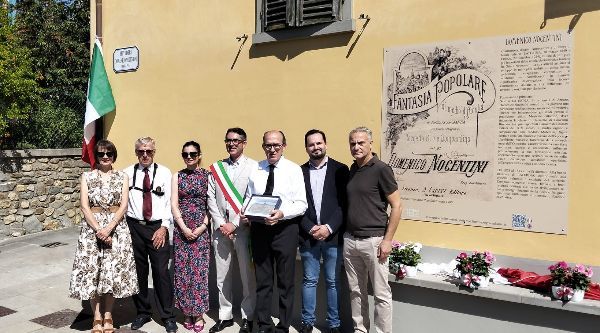 INAUGURATO IL NUOVO BELVEDERE DEDICATO AL MAESTRO DOMENICO NOCENTINI