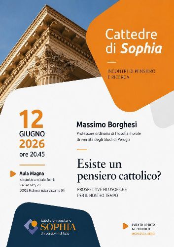 Esiste un pensiero cattolico? Prospettive filosofiche per il nostro tempo