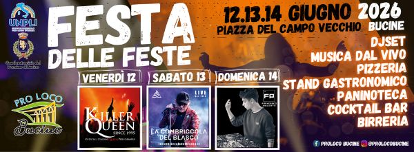 FESTA DELLE FESTE 2026 