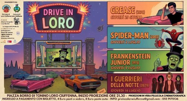 Drive In Loro  - Cinema Sotto le stelle