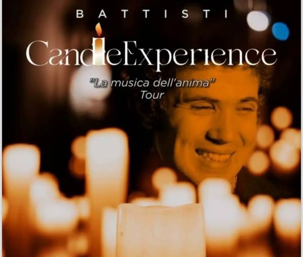 Candele Experiebce con la musica di Battisti