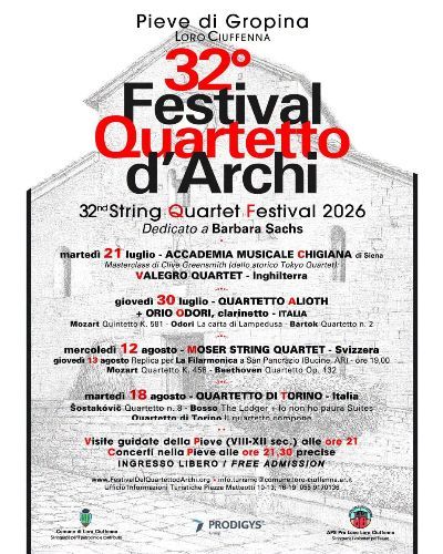  32° Festival Quartetto d’Archi 
