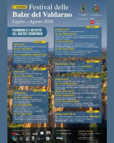 Il Festival delle Balze del Valdarno II° edizione