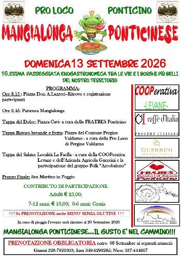 MANGIALONGA PONTICINESE 16° EDIZIONE