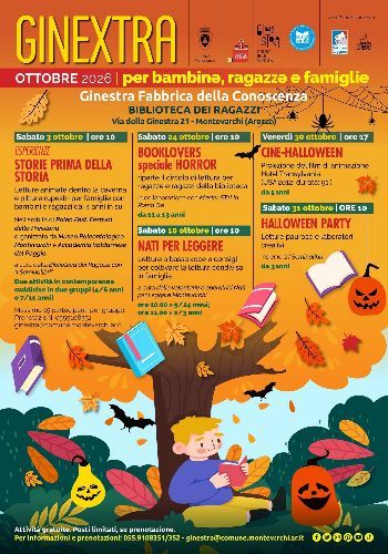Un ottobre di letture, laboratori e divertimento alla Ginestra Fabbrica della Conoscenza