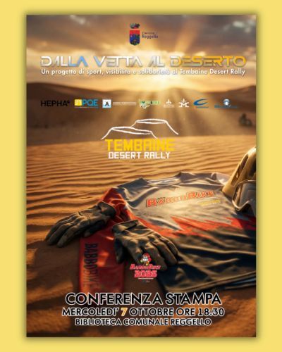 Dalla Vetta al Deserto: il regista Igor Biddau porta Reggello verso il Sahara