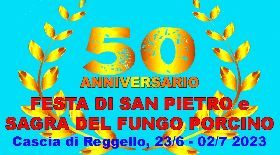 50° ANNIVERSARIO SAGRA DEL FUNGO PORCINO E FESTA DI SAN PIETRO
