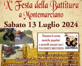 X° Festa della battitura di Montemarciano 