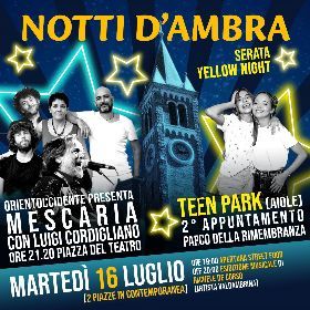 NOTTI D’AMBRA 2024 La quarta notte: Serata YELLOW NIGHT