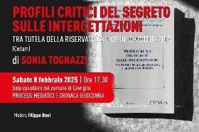 Presentazione: "Profili critici del segreto sulle intercettazioni" di Sonia Tognazzi