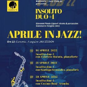 Aprile In Jazz al MAHmutt