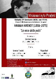 HANNAH ARENDT (1906-1975). LA VOCE DELLA POLIS