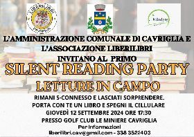 SILENT READING PARTY IN COLLABORAZIONE CON LIBERILIBRI